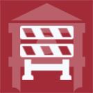 Construction Barrier - Red