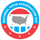 Logo for National Voter Registration Day 