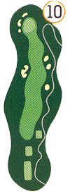 Hole 10 map