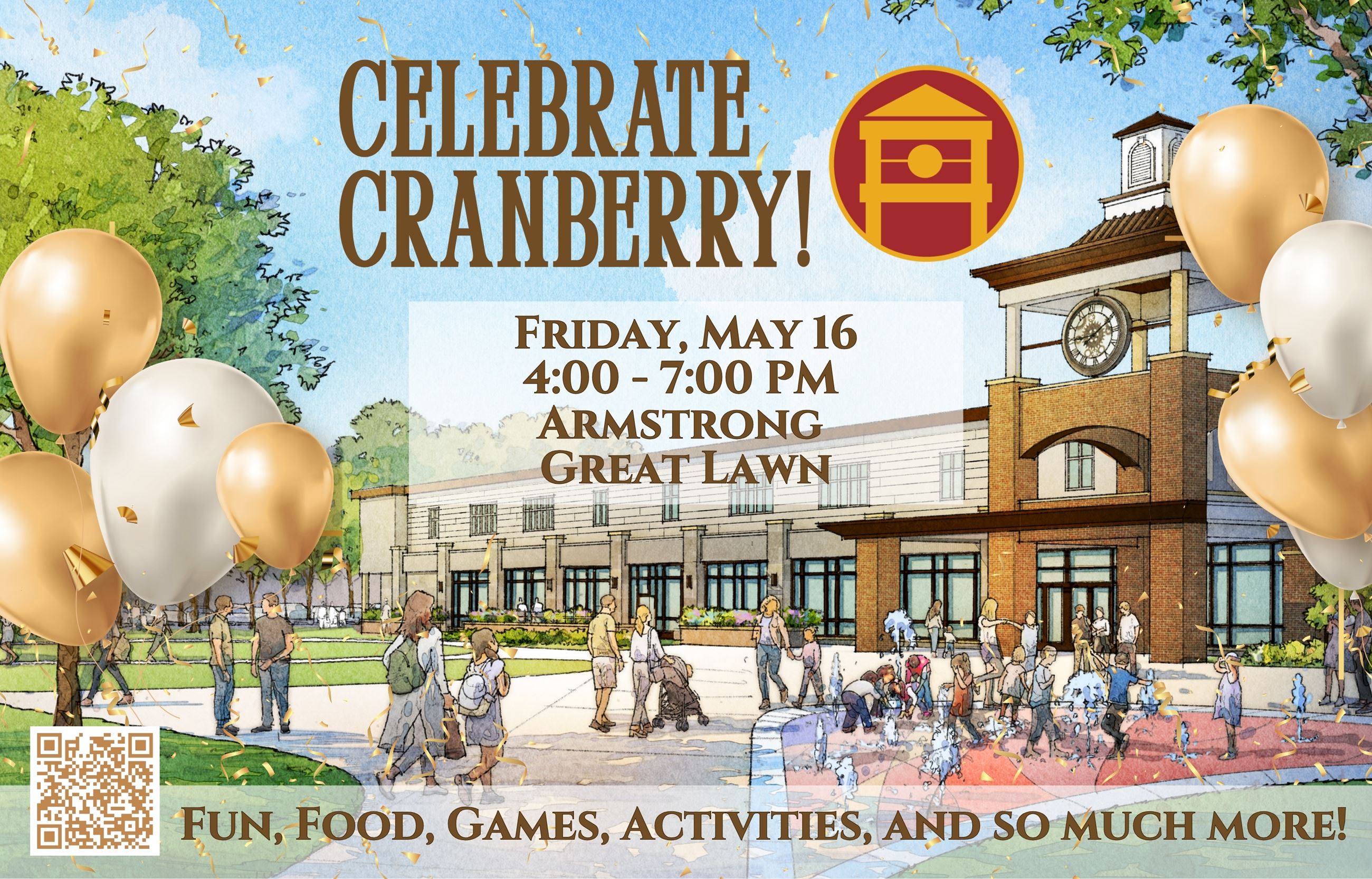 Celebrate Cranberry 8.5 x 5.5