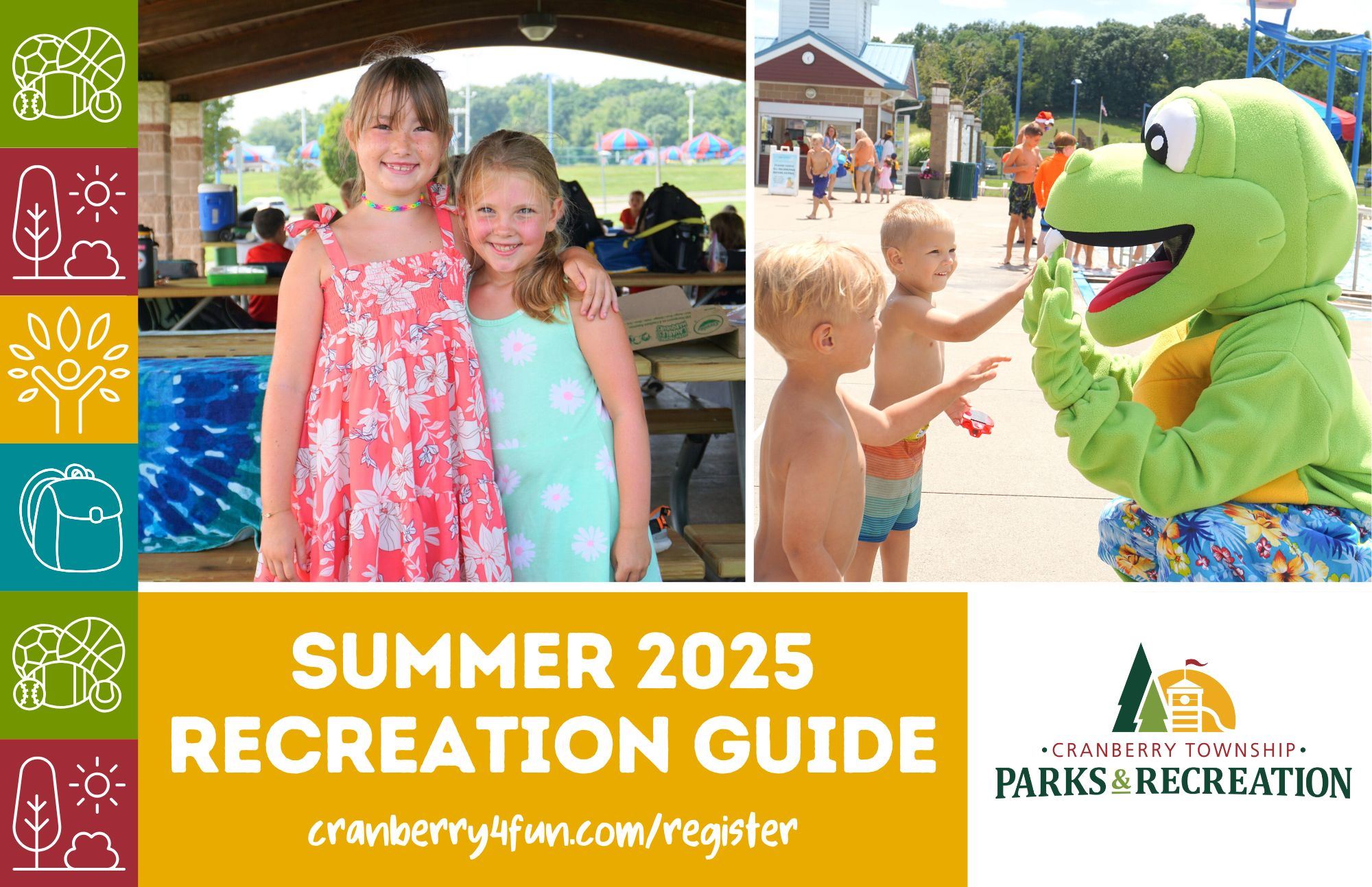 Front Cover Summer Rec Guide 2025