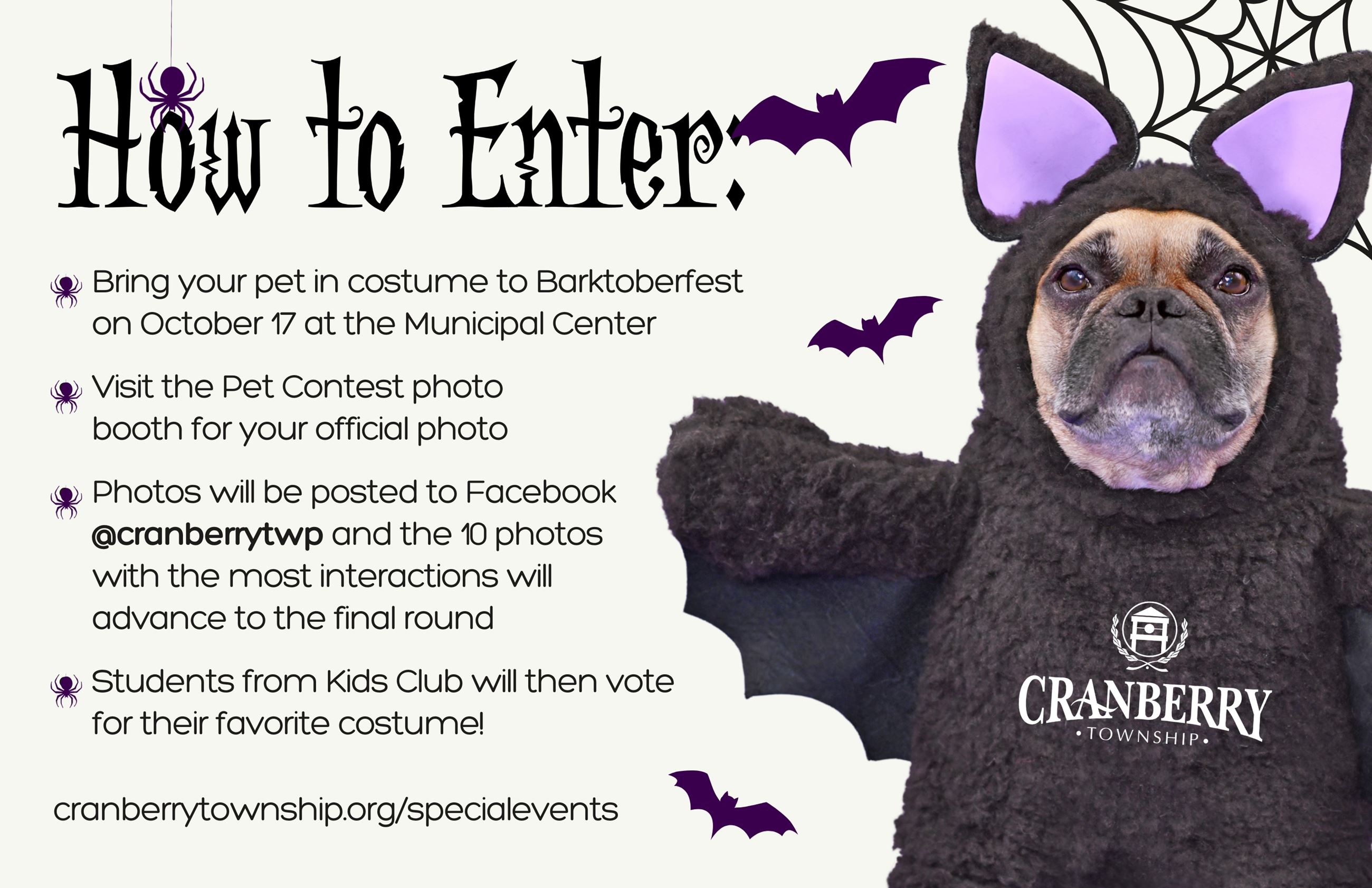 Spooktacular Pet Costume Contest